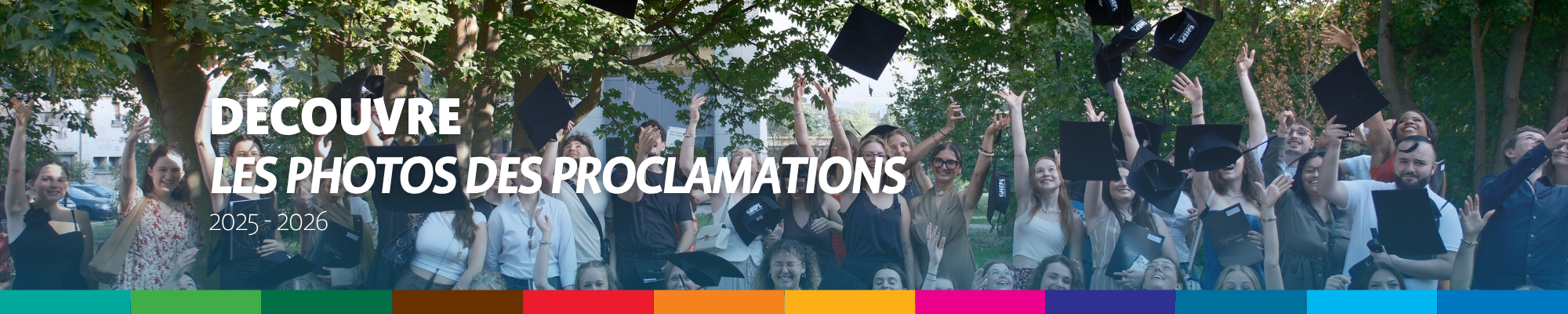 Découvre les photos des proclamations