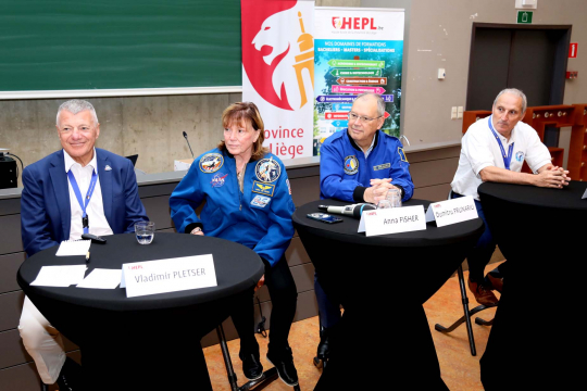 La Belgian Space Week a fait escale à la HEPL